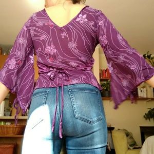 Flowy Purple Top